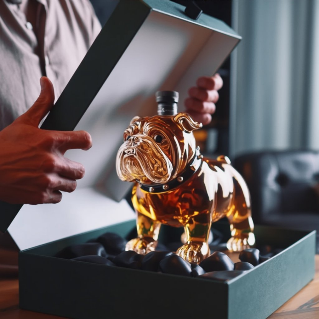 Whiskykarafel - Bulldog Edition