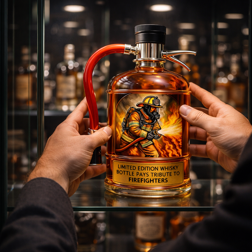Whiskykarafel - Brandslukker Edition