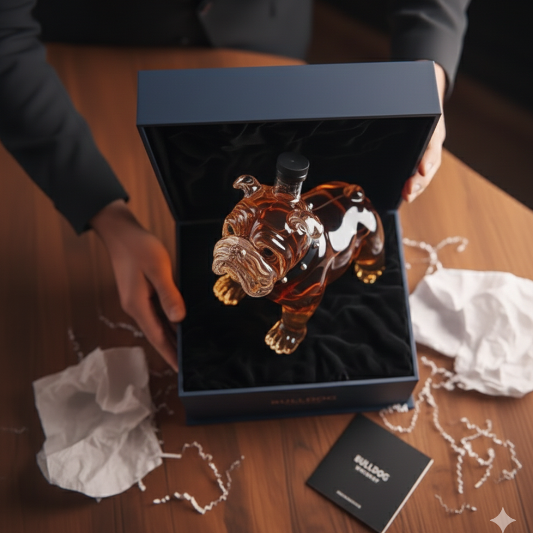 Whiskykarafel - Bulldog Edition