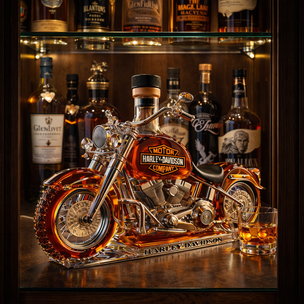 Whiskykarafel - Harley-Davidson Udgave
