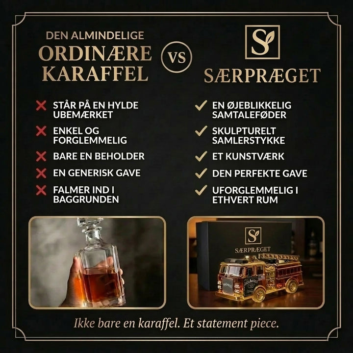 Whiskykarafel - Brandmænds udgave