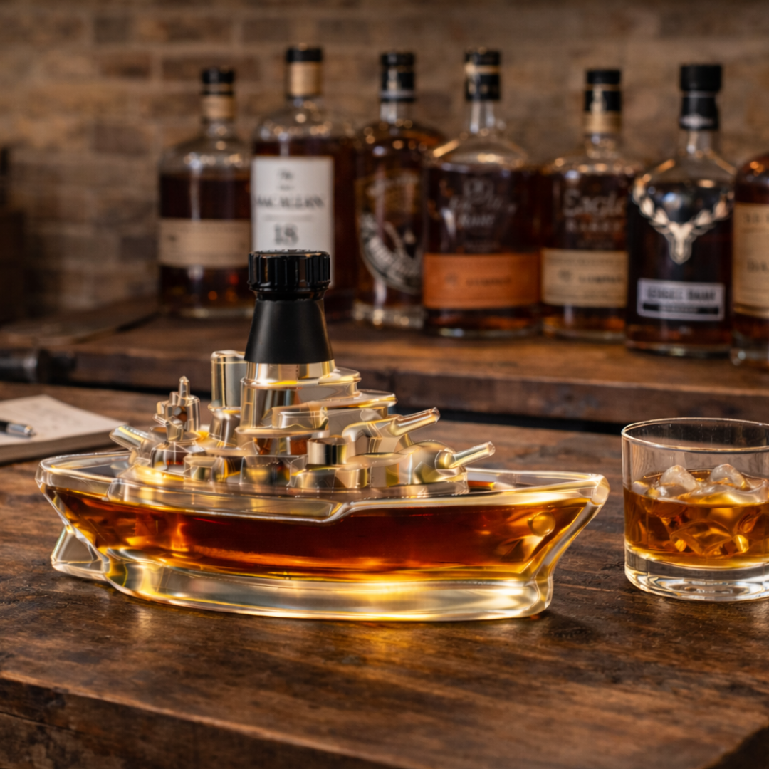 Whiskykarafel - Marineudgave