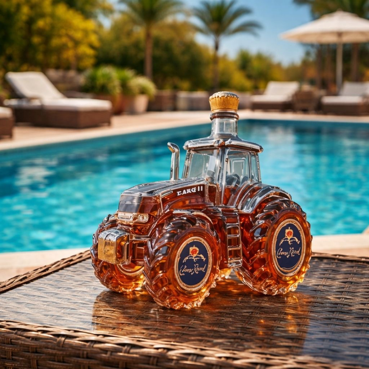 Whiskykarafel - Specialudgave Traktor