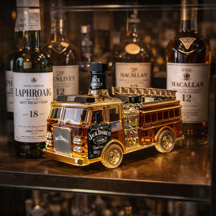 Whiskykarafel - Brandmænds udgave