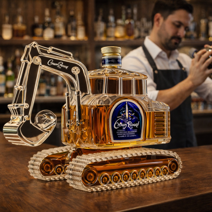 Whiskykarafel - Gravemaskineudgave