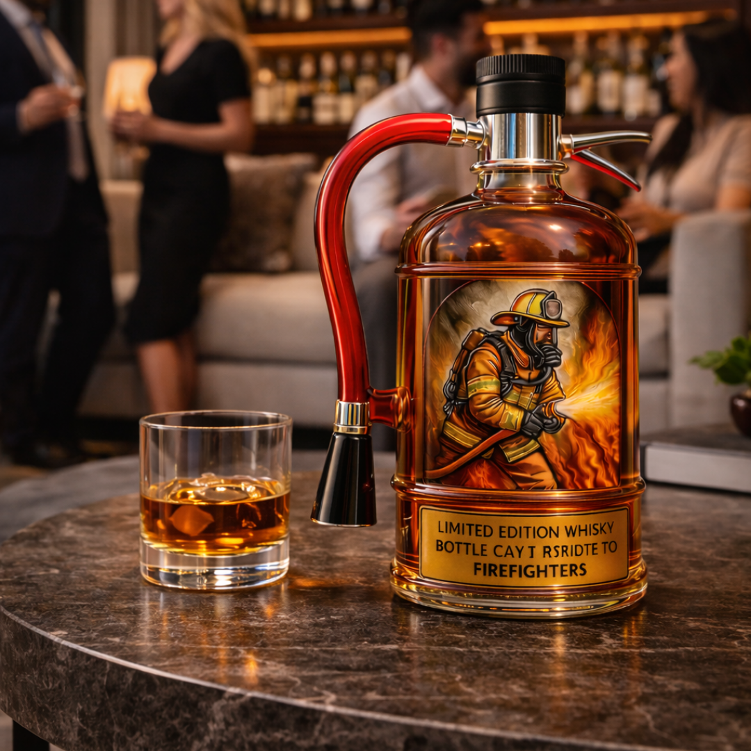 Whiskykarafel - Brandslukker Edition