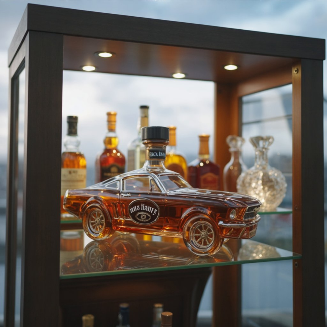 Whiskykarafel - Mustang Udgave