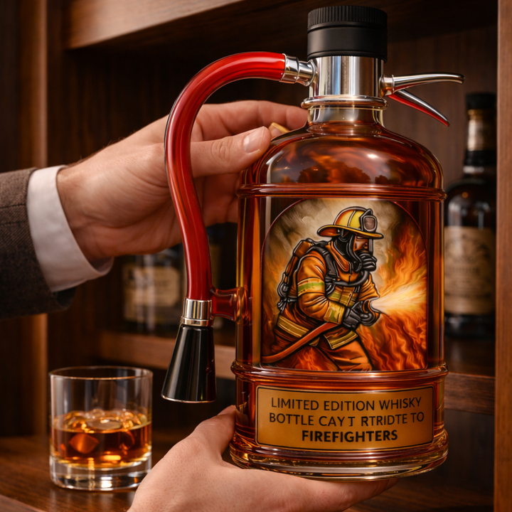 Whiskykarafel - Brandslukker Edition