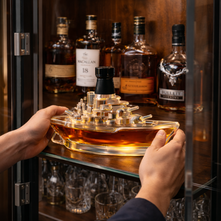 Whiskykarafel - Marineudgave