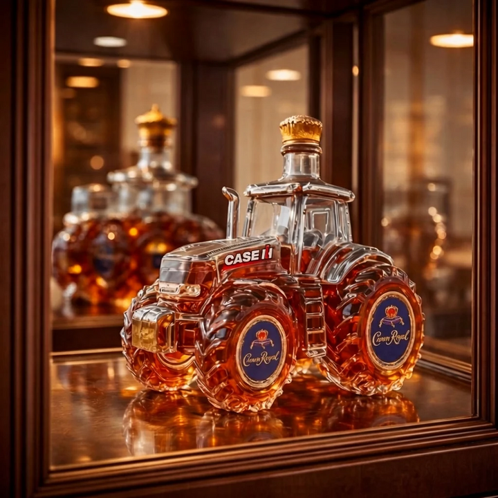 Whiskykarafel - Specialudgave Traktor